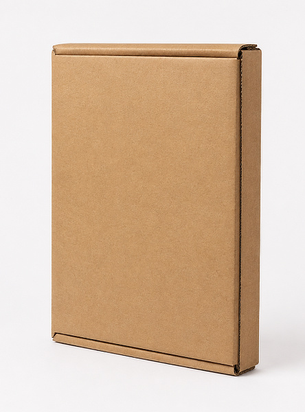 Cardboard book mailer