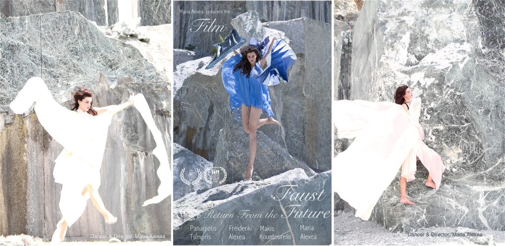 Angel With Weapon — triptych by Maria Alexea